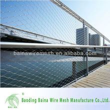 304 Сатинированная сетка из сетки из нержавеющей стали для архитектуры (сделано в Китае)